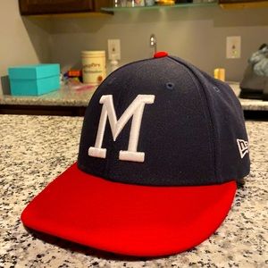 Milwaukee Braves Low Profile Fitted + 7 3/8